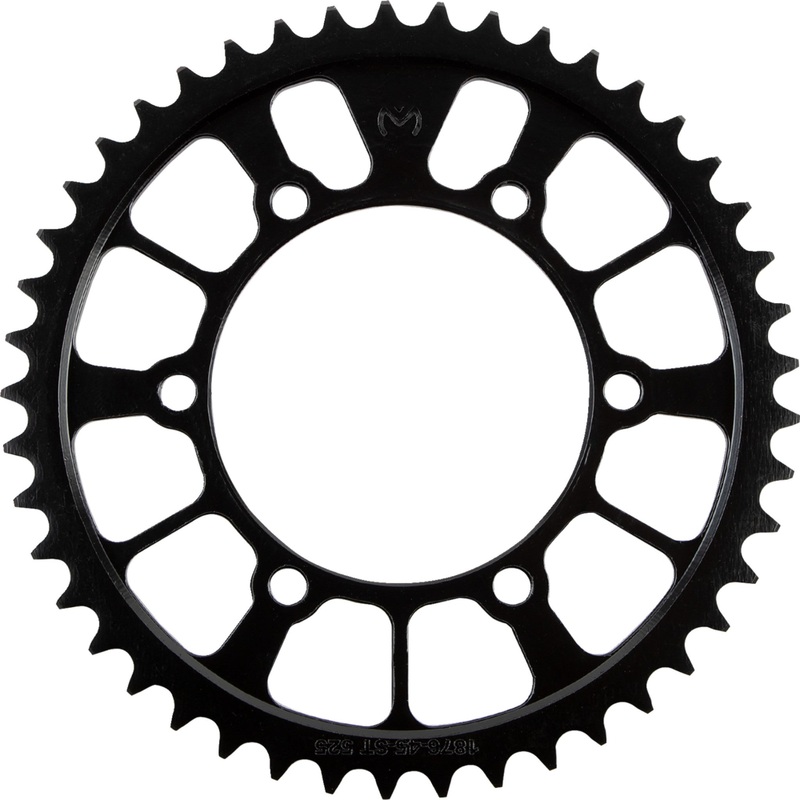 MOOSE OFFROAD 1210-2136 1210-1876-45-ST Steel Rear Sprocket yamaha - 45 tooth