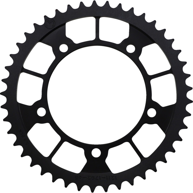 MOOSE OFFROAD 1211-2022 1211-1792-45-10 Rear Aluminum Sprocket Rear Sprocket - 45 Tooth