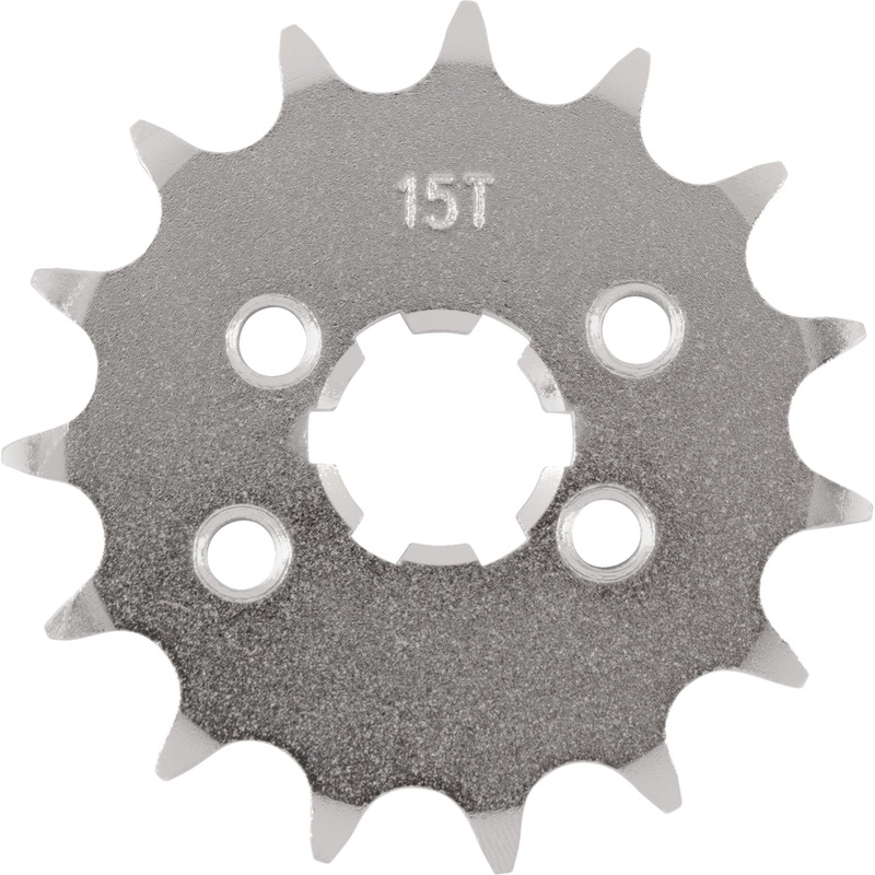 MOOSE OFFROAD 1212-2200 26-4144-15CRMO Front Sprocket 15 tooth - suzuki/yamaha