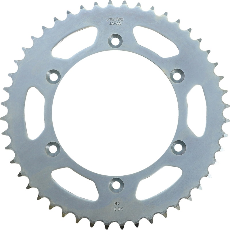 SUNSTAR SPROCKETS 1210-0959 2-363148 Steel Sprocket Steel Rear Sprocket - 48 Tooth