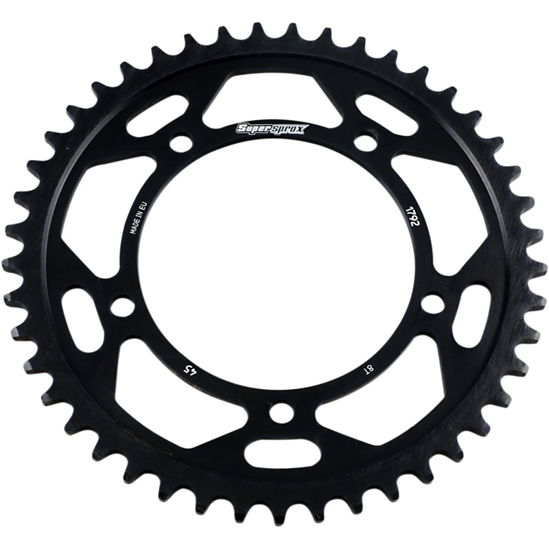 SUPERSPROX 1210-2383 RFA-1792-45-BLK Edge Rear Sprocket black - 45 tooth