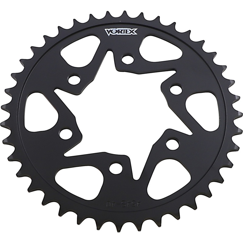 VORTEX 1210-0553 454S-40 Steel Sprocket Steel Rear Sprocket - 40 Tooth - Kawasaki