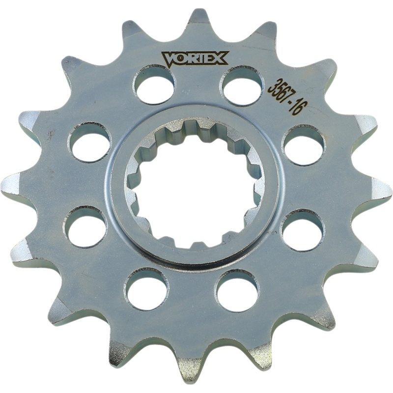 VORTEX 1212-1139 3567-16 Steel Countershaft Sprocket Front Sprocket - 16 Tooth