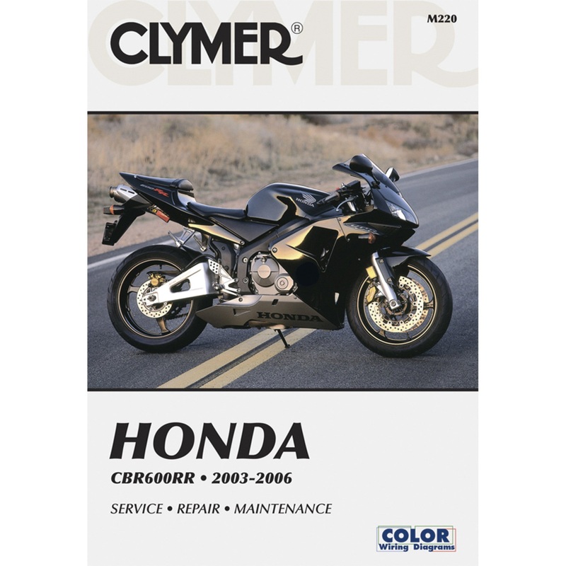 CLYMER 4201-0165 CM220 Motorcycle Repair Manual  Honda Manual - Honda CBR600RR '03-'06