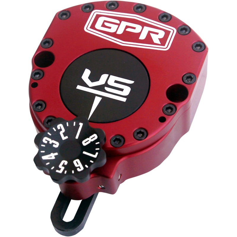 GPR 0414-0707 5-9001-0110R V5-D Steering Damper Steering Damper - Red - V5-D - Africa Twin