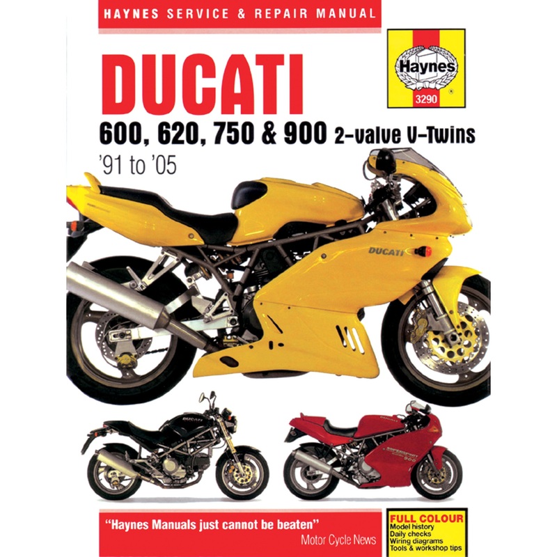 HAYNES HM3290 M3290 Motorcycle Repair Manual  Ducati, Motorcycle Manual -Ducati V-Twin
