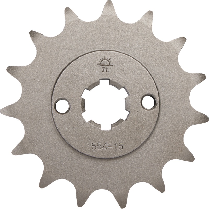 JT SPROCKETS 1212-1151 JTF1554.15 Countershaft Front Sprocket Countershaft Sprocket - 15 Tooth - Honda/Hyosung