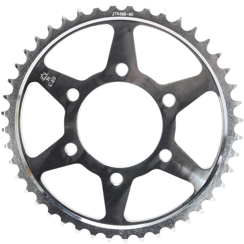 JT SPROCKETS JTR488-44 JTR488.44 Steel Rear Sprocket Sprocket - Rear - Kawasaki - 44-Tooth