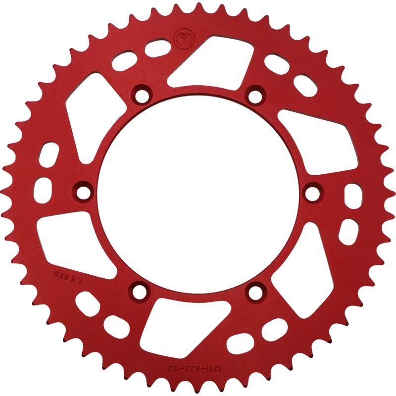 MOOSE OFFROAD 1211-1654 1211-822-52-13 Rear Aluminum Sprocket Rear Sprocket - 52 Tooth - Beta/Gas Gas/Sherco/Suzuki