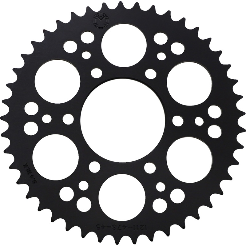 MOOSE OFFROAD 1211-2015 1211-478-45-10 Rear Aluminum Sprocket Rear Sprocket - 45 Tooth - Kawasaki
