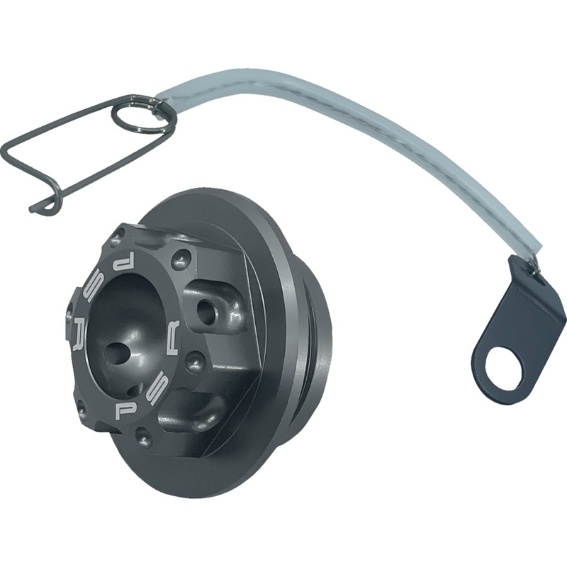 PSR 0950-0438 00-01314-29 Oil Filler Cap Kit Oil Cap Kit - Gunmetal - M30 x 1.5 - Kawasaki