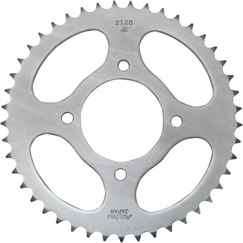 SUNSTAR SPROCKETS 1210-0178 2-212645 Steel Rear Sprocket Rear Sprocket - 45-Tooth - Honda