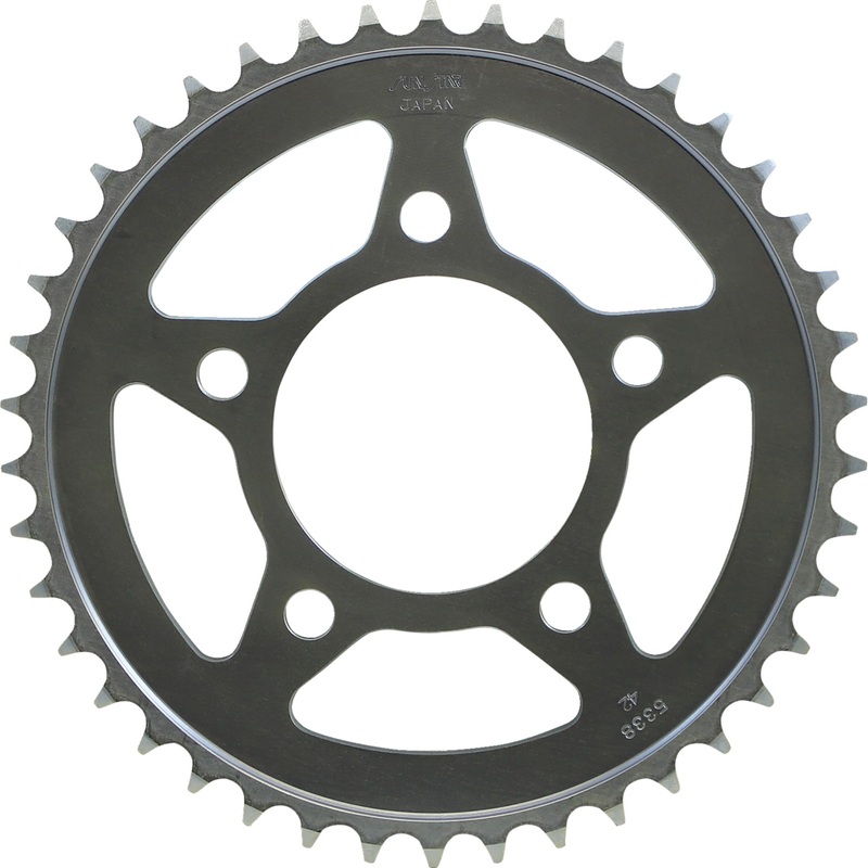 SUNSTAR SPROCKETS 2-533842 2-533842 Steel Rear Sprocket Rear Sprocket - 42 Tooth - Honda