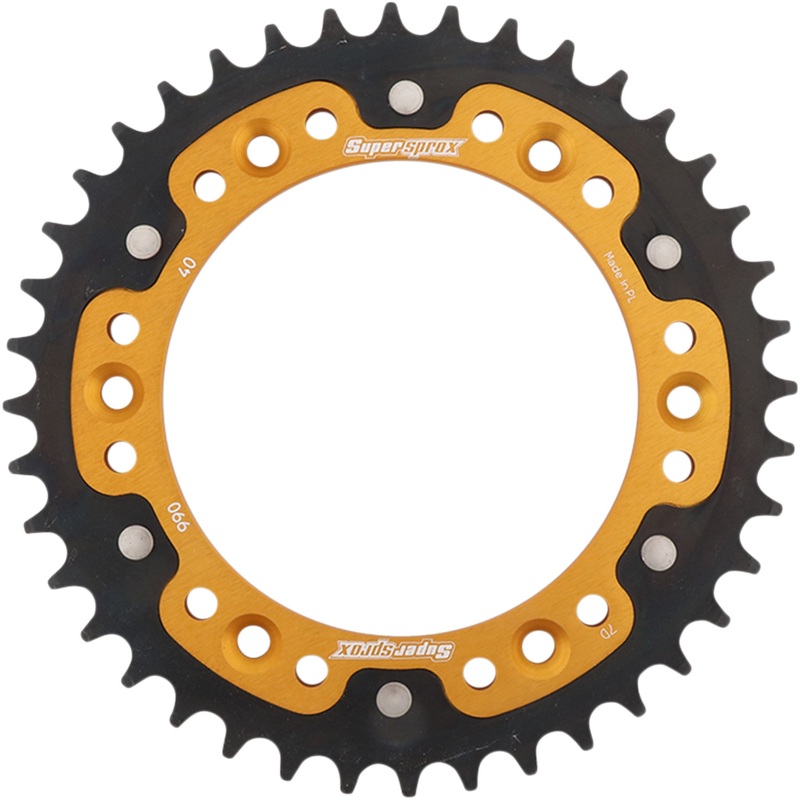 SUPERSPROX 1210-2052 RST-990-40-GLD Stealth Rear Sprocket 40 tooth - gold - husaberg/husqvarna/ktm