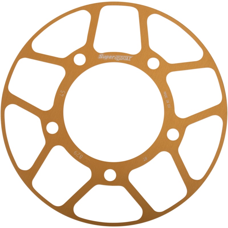 SUPERSPROX 1210-2367 RACD-829-45-GLD Edge Sprocket Insert Edge Rear Sprocket Insert - Gold - 45 Tooth
