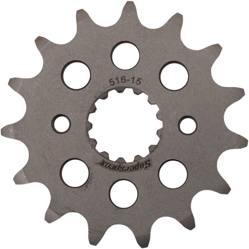 SUPERSPROX 1212-1443 CST-516-15-2 Countershaft Sprocket 15 tooth - kawasaki/suzuki