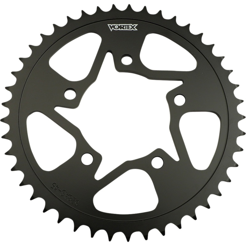 VORTEX 1210-1117 528AS-45 Steel Sprocket Steel Rear Sprocket - 45 Tooth - Suzuki