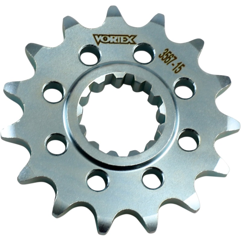 VORTEX 1212-1138 3567-15 Steel Countershaft Sprocket Front Sprocket - 15-Tooth