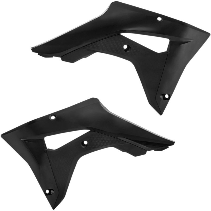 ACERBIS 0520-2268 2645450001 Replacement Radiator Shrouds Radiator Shrouds - Black