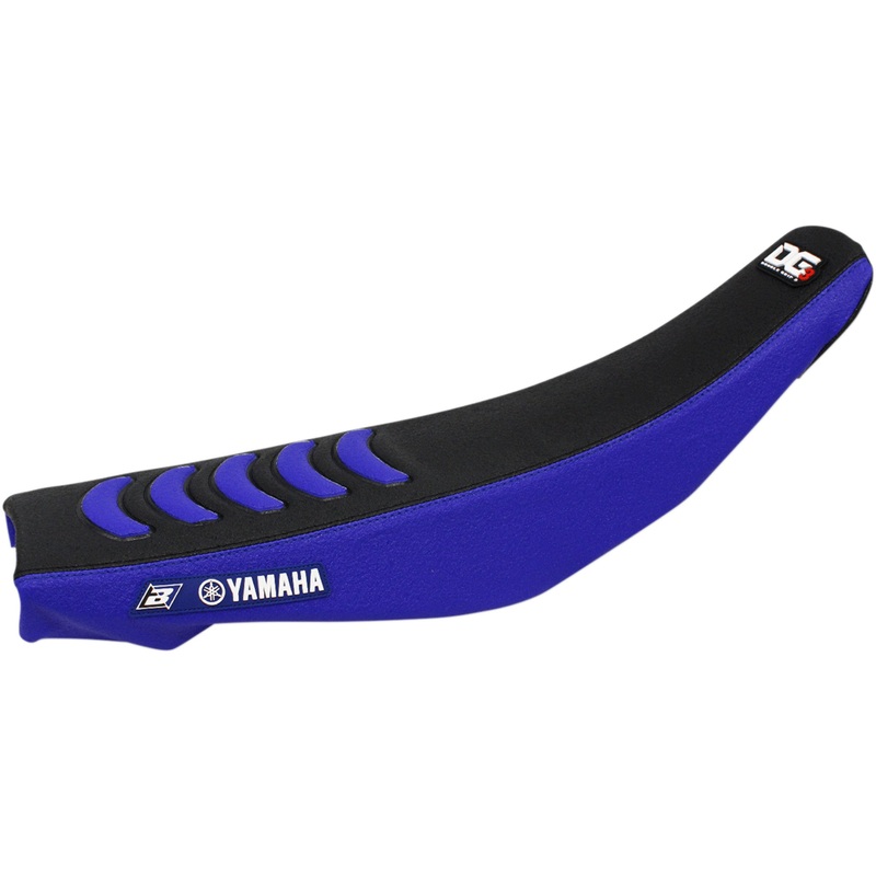BLACKBIRD RACING 0821-2504 1245H Double Grip 3 Seat Cover blue/black - yamaha