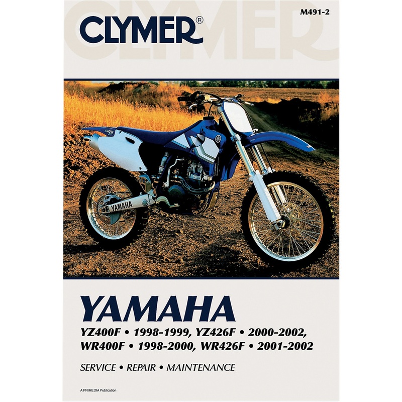 CLYMER 4201-0076 CM4912 Motorcycle Repair Manual  Yamaha Manual - Yamaha YZ400/426F