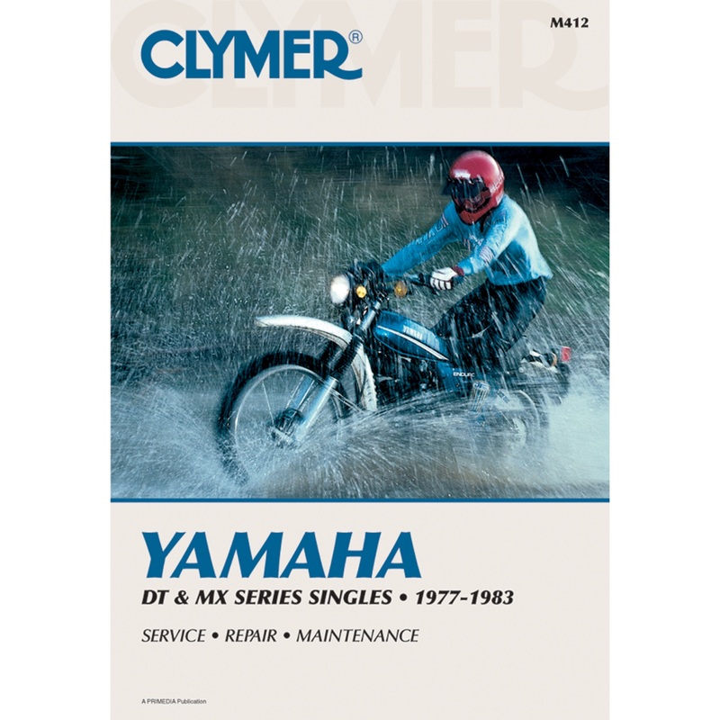 CLYMER 4201-0097 CM412 Motorcycle Repair Manual  Yamaha Manual - Yamaha DT/MX