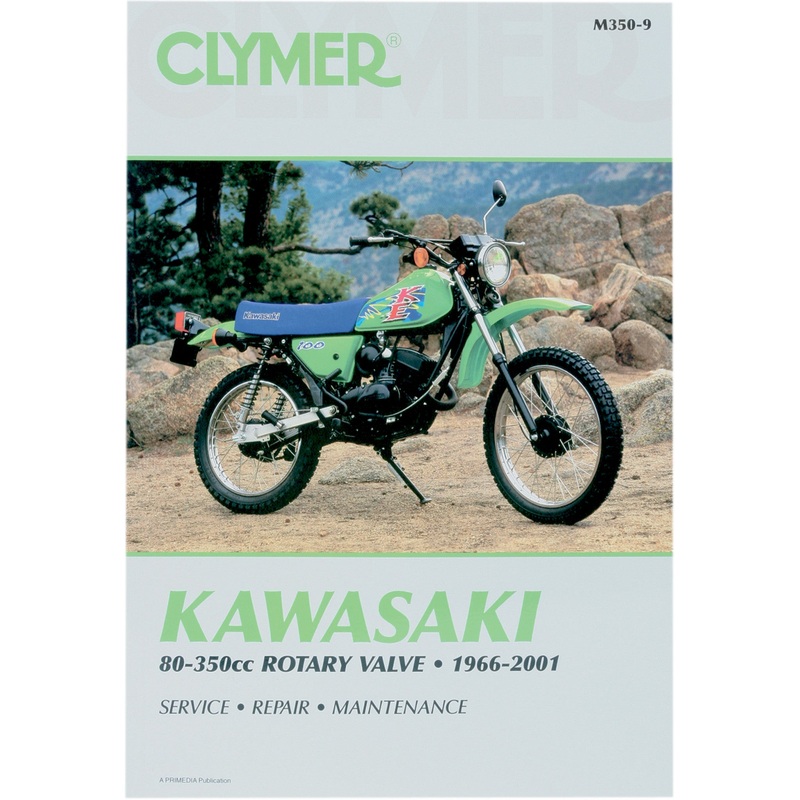 CLYMER M350 CM3509 Motorcycle Repair Manual  Kawasaki Manual - Kawasaki Rotary 80-350