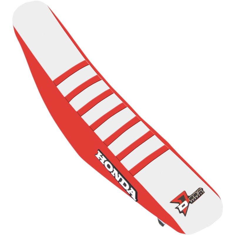 D'COR VISUALS 0821-3129 30-10-464 Seat Cover red/white - crf '13-'17