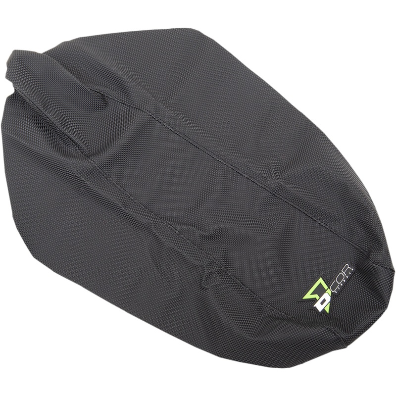 D'COR VISUALS 0821-3136 30-20-100 Seat Cover black - gripper - kx85/100 '01-'13