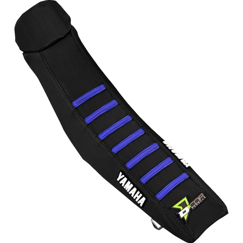 D'COR VISUALS 0821-3202 30-50-126 Seat Cover black/blue - yz '02-'21
