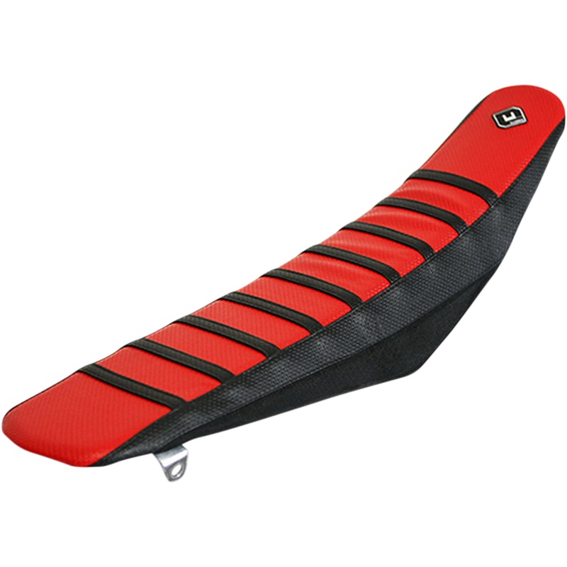 FLU DESIGNS INC. 0821-2580 15505 Pro Rib Seat Cover red/black - crf '17-'21
