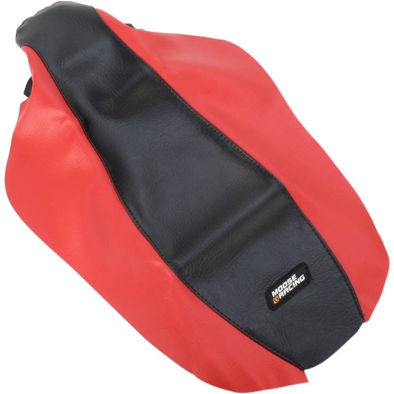 MOOSE OFFROAD 0821-1196 CRF8001-13 Standard Seat Cover Seat Cover - Red/Black - Honda