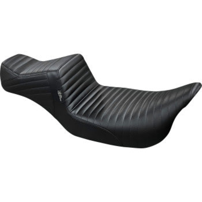 (OPEN BOX) LE PERA 0801-1439 LK-587DLPT Tailwhip Daddy Long Legs Seat - Pleated - Black