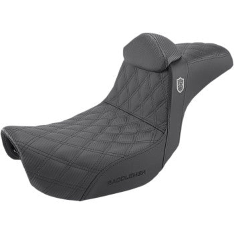 (OPEN BOX) SADDLEMEN 0803-0630 SC80604DBKRT Pro Series SDC Performance Grip Seat - Gripper - Lumbar