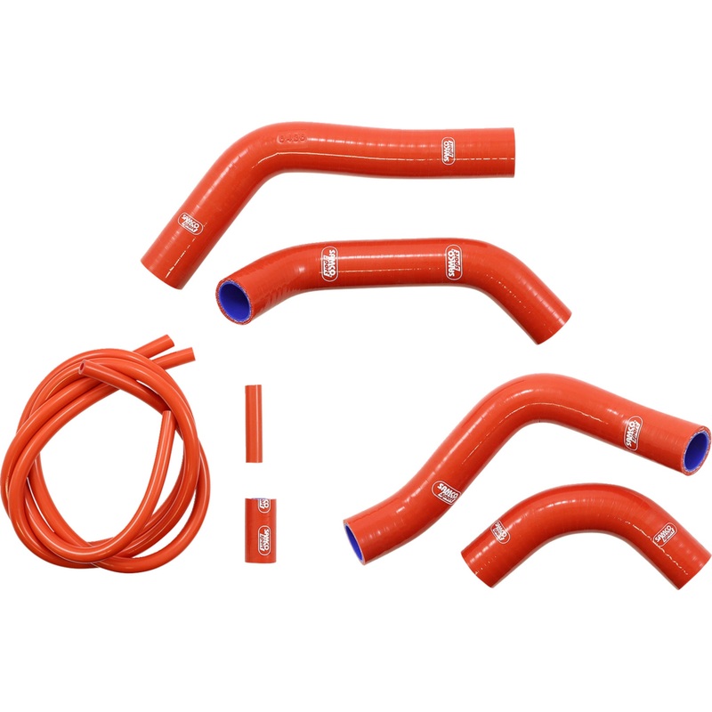 SAMCO SPORT 1902-1715 HON-125RED Radiator Hose Kit  Standard Radiator Hose Kit - Red - Honda