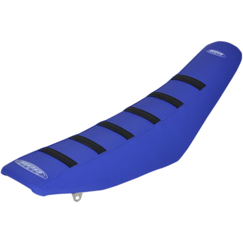 SDG 0821-2598 95910KBB 6-Rib Gripper Seat Cover 6-Ribbed Seat Cover - Black Ribs/Blue Top/Blue Sides