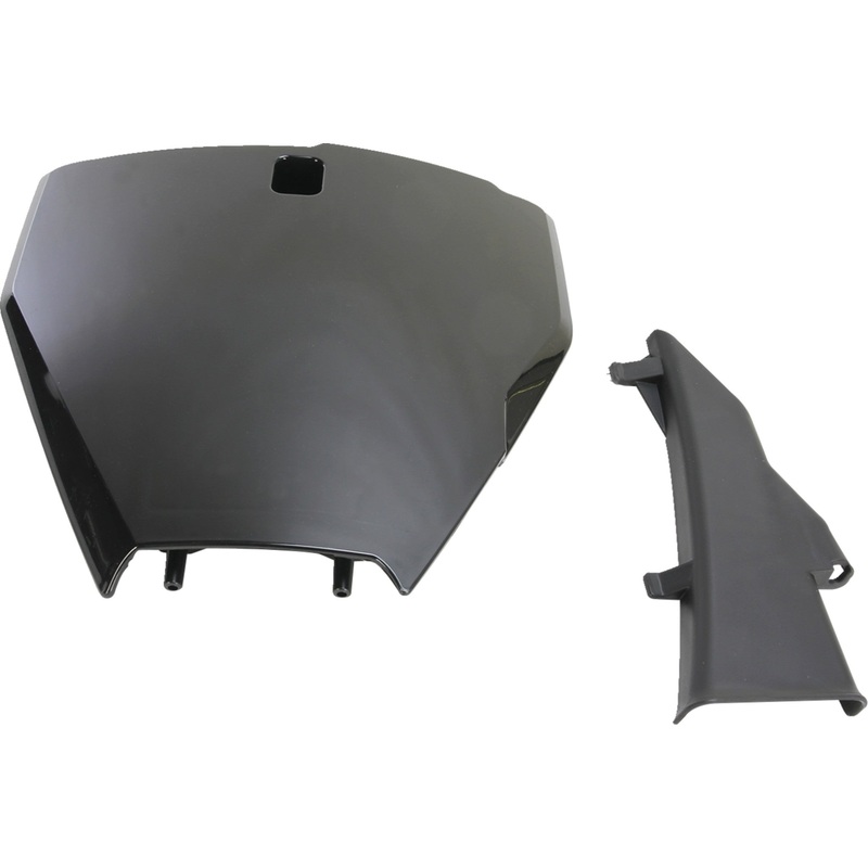 ACERBIS 0520-1507 2462580001 Replacement Front Number Plate Front Number Plate - Black