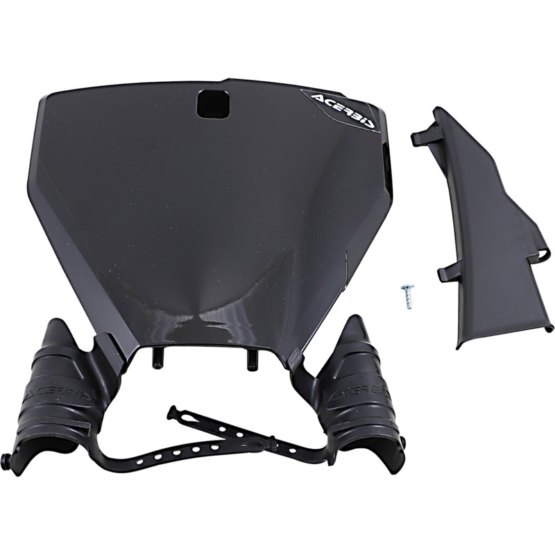 ACERBIS 0520-2964 2791470001 Raptor Front Number Plate Raptor Number Plate - Black