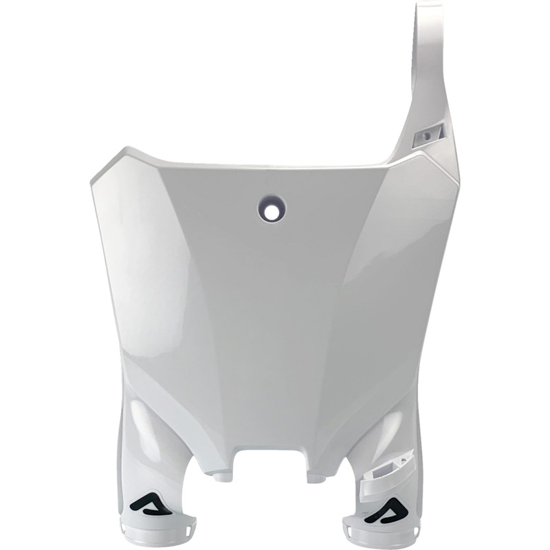 ACERBIS 0520-4019 2981820002 Raptor Front Number Plate Raptor Number Plate - White