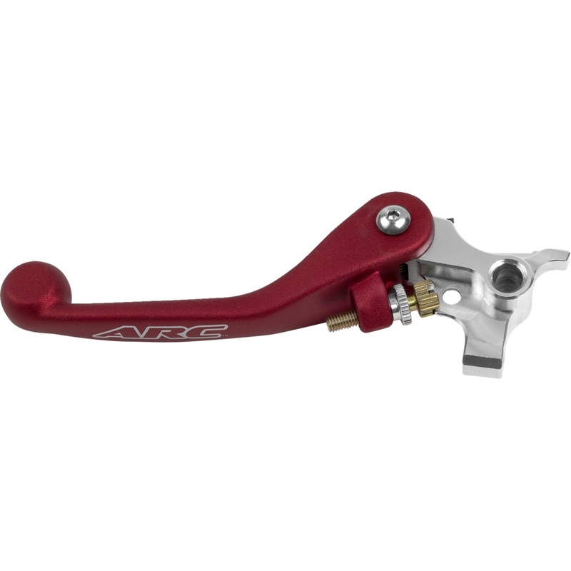 ARC 0613-2167 CL-S203-R Forged Clutch Lever Clutch Lever - Forged - Shorty - Red