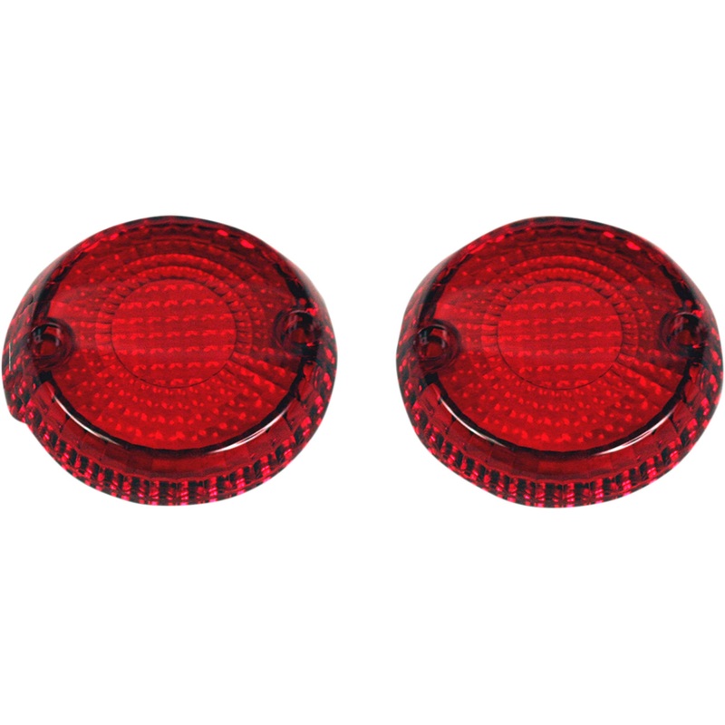 CUSTOM DYNAMICS 2020-0616 RSTL-1300 Replacement Signal Lenses red