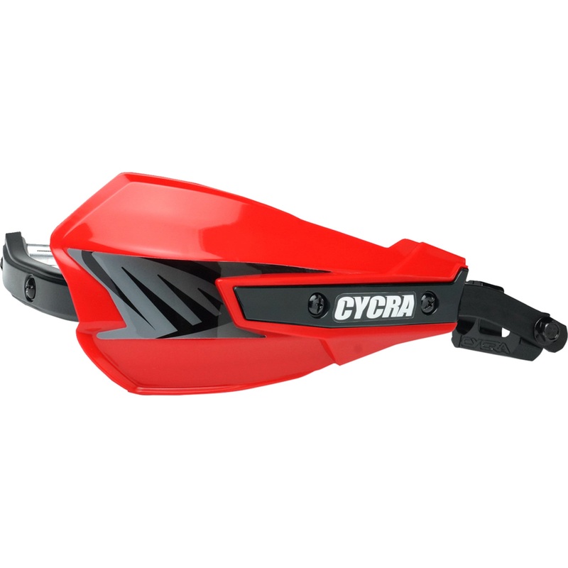 CYCRA 0635-2678 1CYC-7801-32 Vortex Handguards universal u-clamp - red