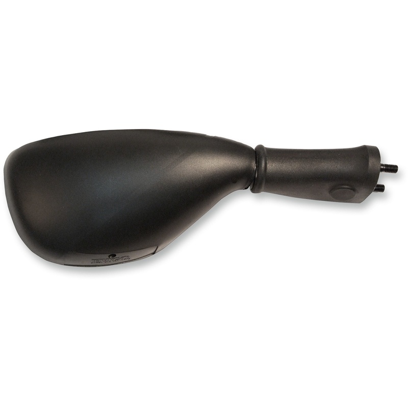 EMGO 0640-0809 20-31501 OEM-Style Replacement Mirror Mirror - OEM - Replacement - Side View - Oval - Black - Right