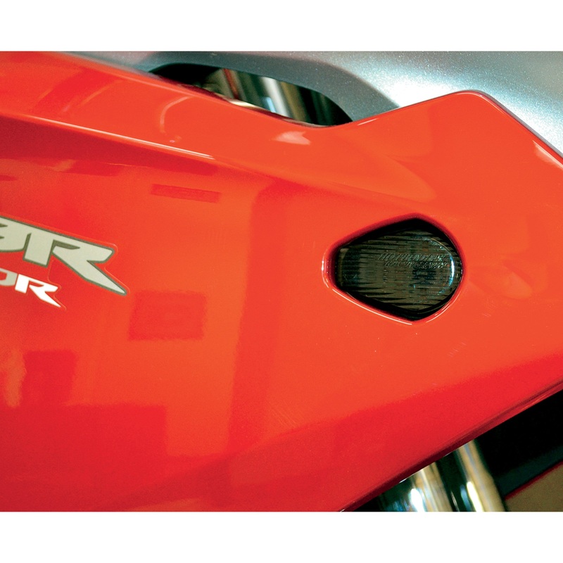 HOT BODIES 2040-1204 41102-0101 Flush-Mount Front Turn Signals Turn Signals - 250R - Smoke