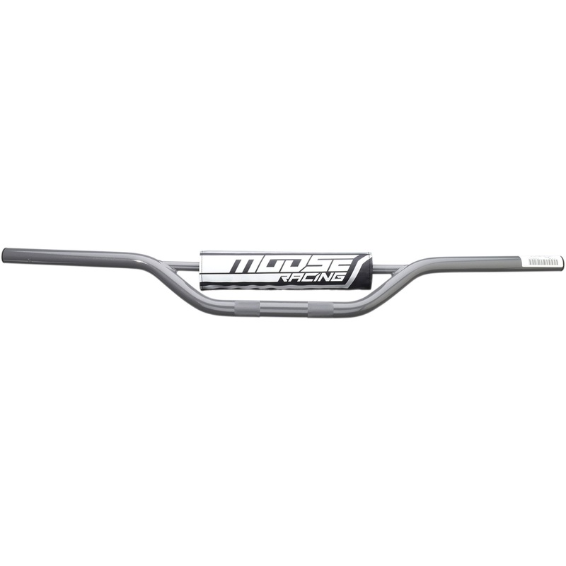 MOOSE OFFROAD 0601-4972 H31-1039GR Carbon Steel 7/8" Handlebar Handlebar - Steel - CR Low - Gray