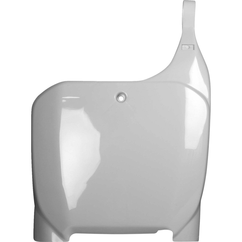 POLISPORT 0520-3524 8657000001 Front Number Plate Number Plate - OEM White - CR 125/250 R | CRF450R