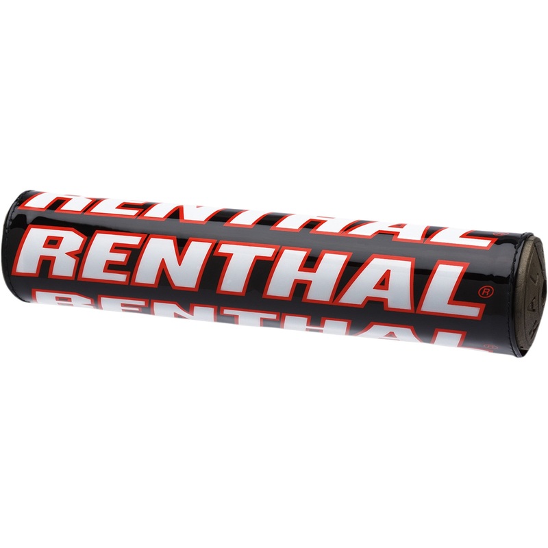 RENTHAL 0601-0458 P261 SX Crossbar Pad Bar Pad - Black/Red