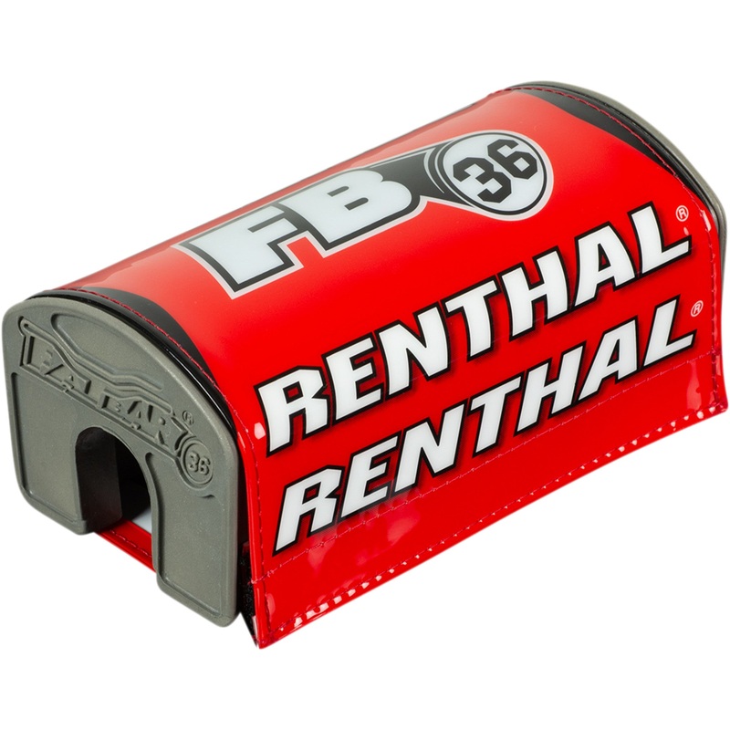 RENTHAL 0601-5612 P339 Fatbar36 Bar Pad Bar Pad - Fatbar36 - Red
