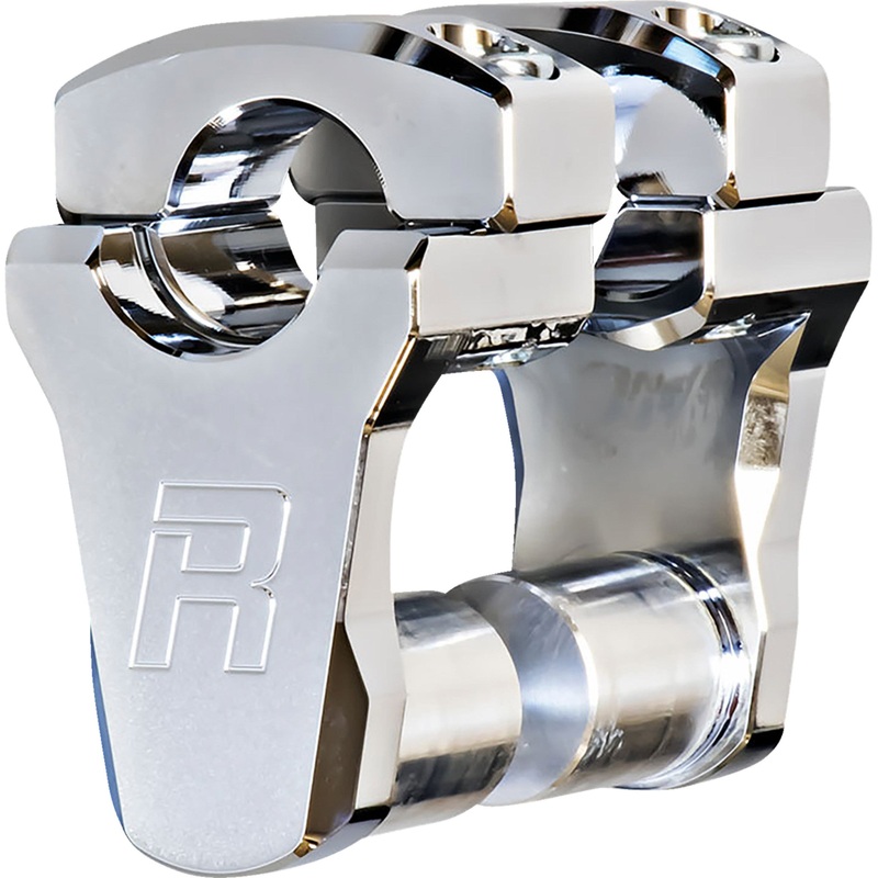 ROX SPEED FX 0602-1453 4R-P2CC02 2" Pivoting Handlebar Riser Pivot Risers - 2" - Chrome