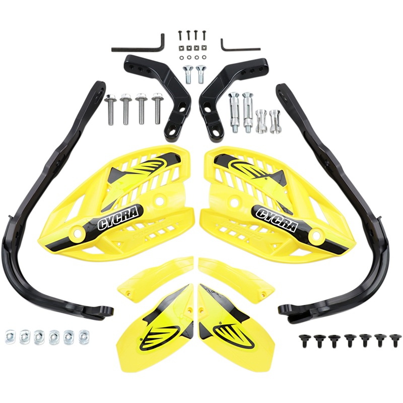 CYCRA 0635-1531 1CYC-7505-56HCM Ultra Probend HCM Handguards Handguards - HCM - 7/8" - Husqvarna Yellow